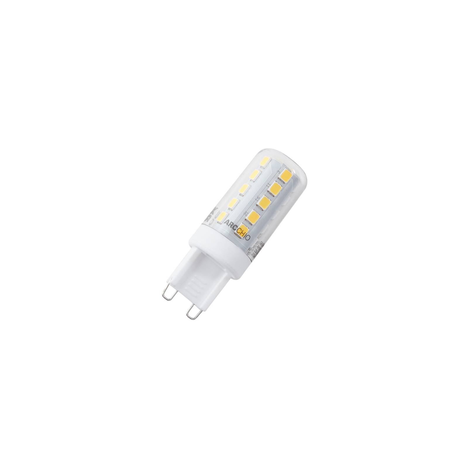 Arcchio LED-Leuchtmittel, G9, 3.000 K, 2 W, klar, 370 lm Arcchio LED-Leuchtmittel, G9, 3.000 K, 2 W, klar, 370 lm von Arcchio