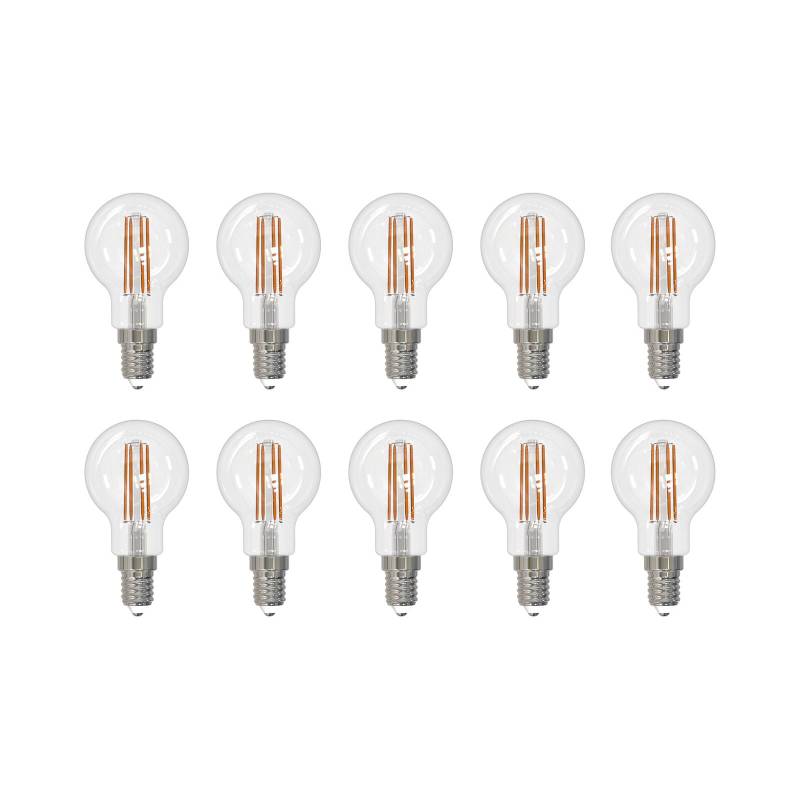 Arcchio LED-Leuchtmittel Filament E14 G45, 10er-Set, 3000 K von Arcchio
