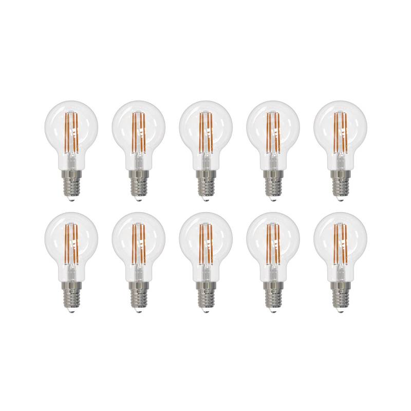 Arcchio LED-Leuchtmittel Filament E14 G45, 10er-Set, 4000 K von Arcchio
