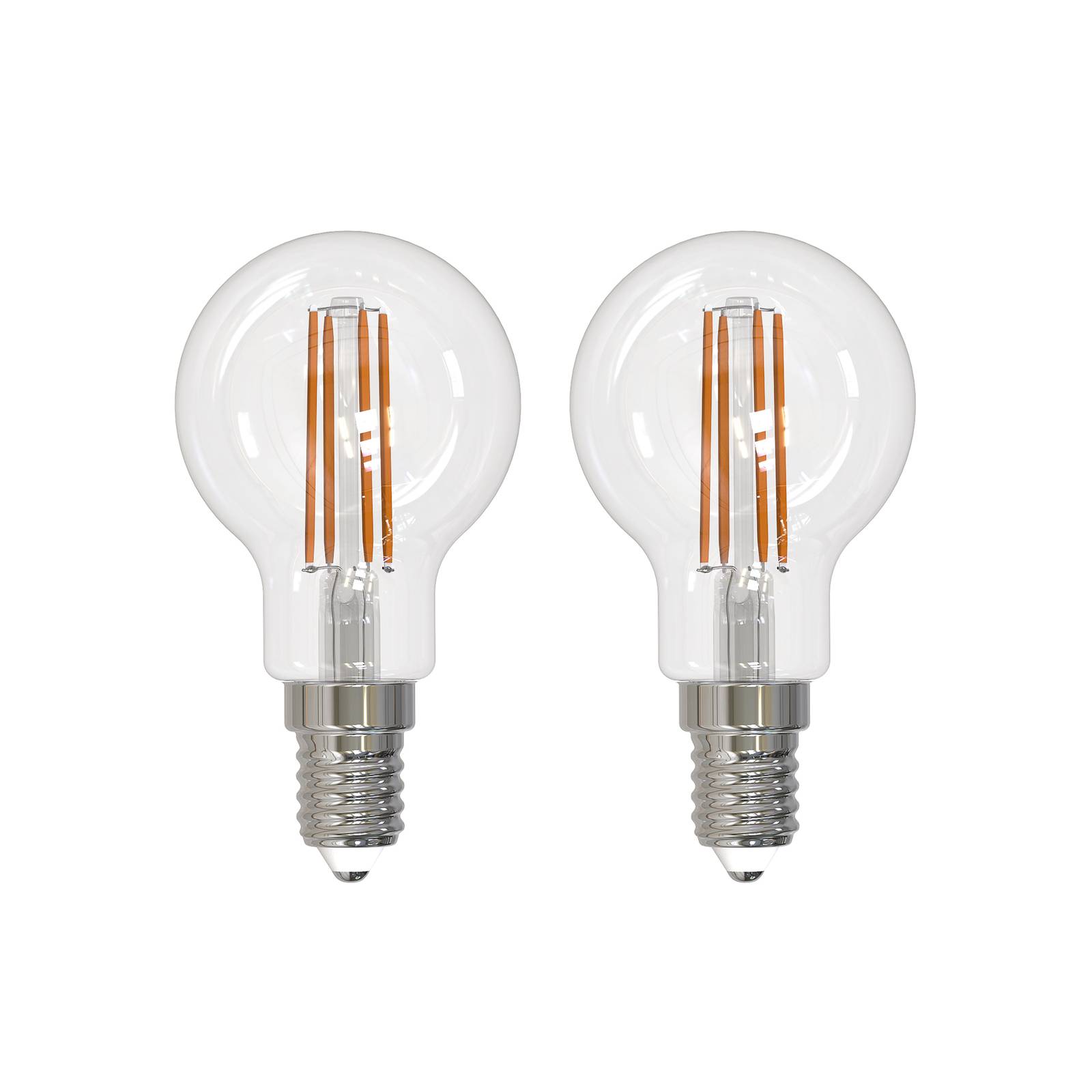 Arcchio LED-Leuchtmittel Filament E14 G45, 2er-Set, 2700 K Arcchio LED-Leuchtmittel Filament E14 G45, 2er-Set, 2700 K von Arcchio