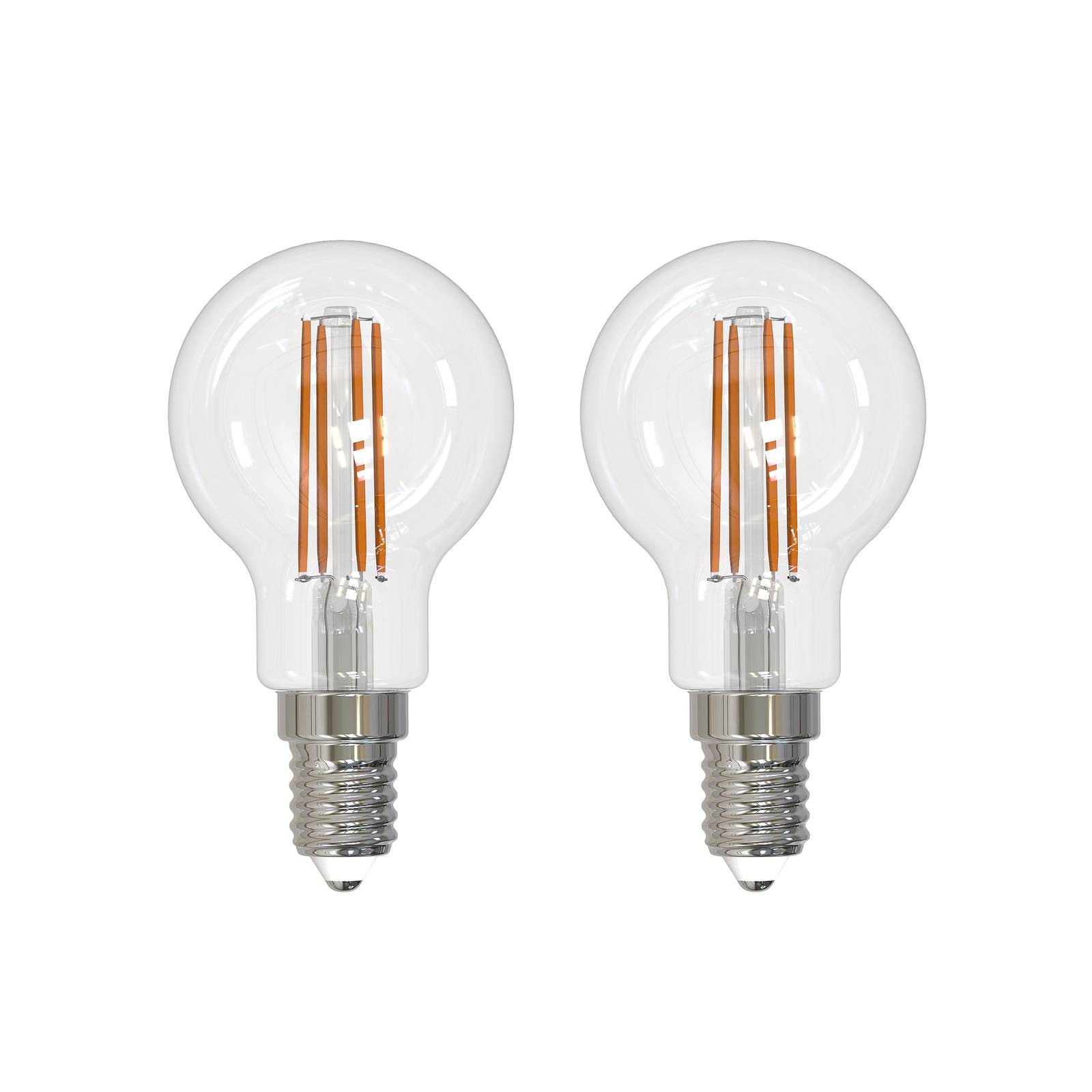 Arcchio LED-Leuchtmittel Filament E14 G45, 2er-Set, 3000 K Arcchio LED-Leuchtmittel Filament E14 G45, 2er-Set, 3000 K von Arcchio