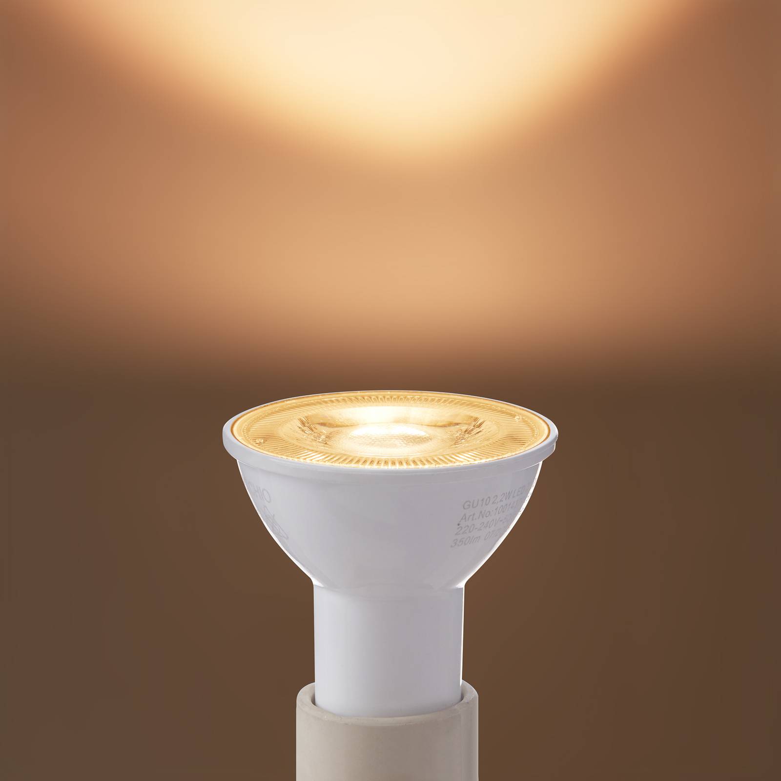 Arcchio LED-Leuchtmittel GU10 2,2W 2700K 350 Lumen von Arcchio