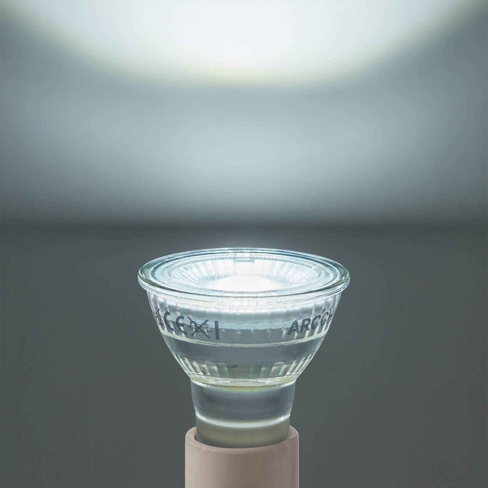 Arcchio LED-Leuchtmittel GU10 2,5W 6500K 450 Lumen Glas von Arcchio
