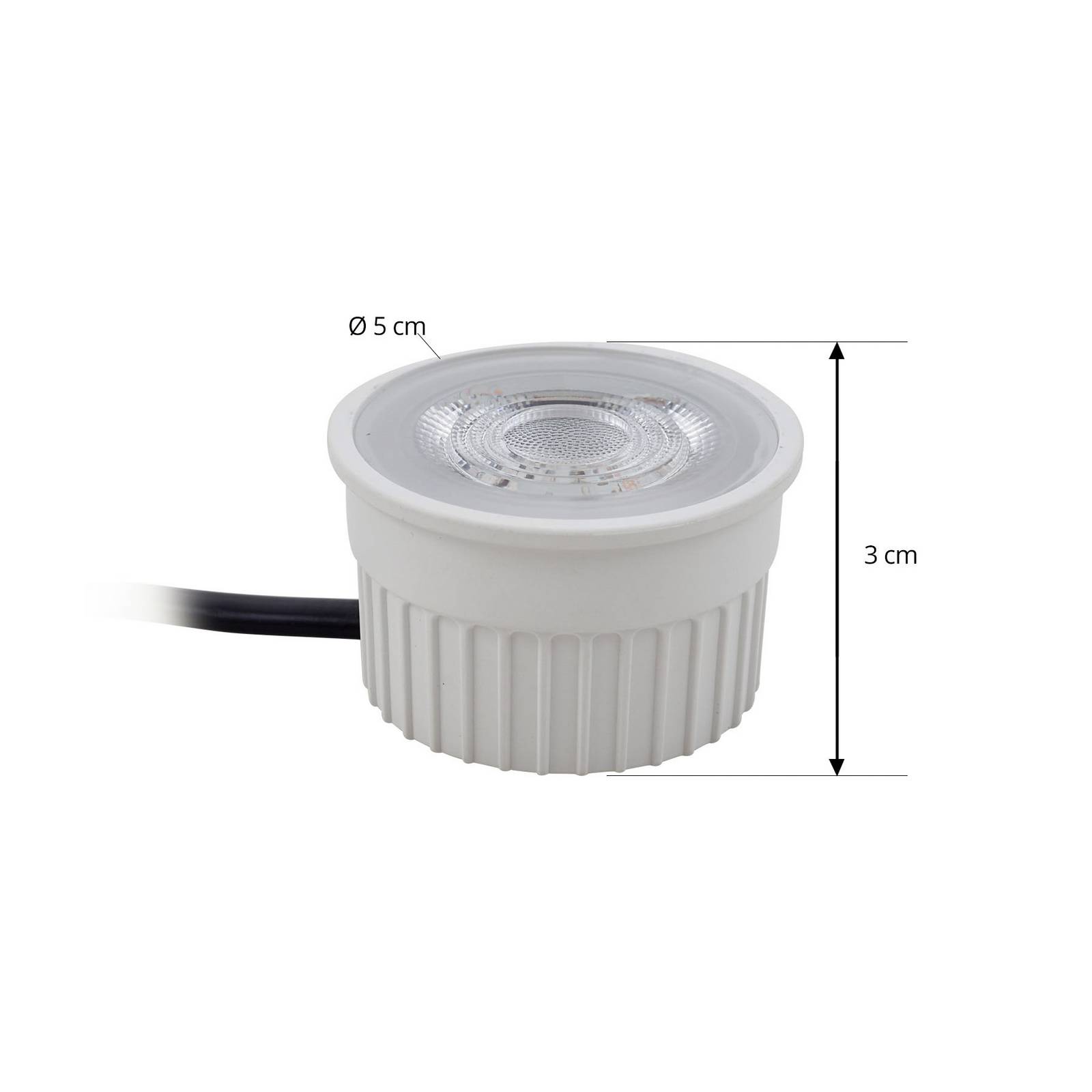 Arcchio LED-Modul, GU10, 4,9W, 380lm, weiß, 2700K, dimmbar Arcchio LED-Modul, GU10, 4,9W, 380lm, weiß, 2700K, dimmbar von Arcchio