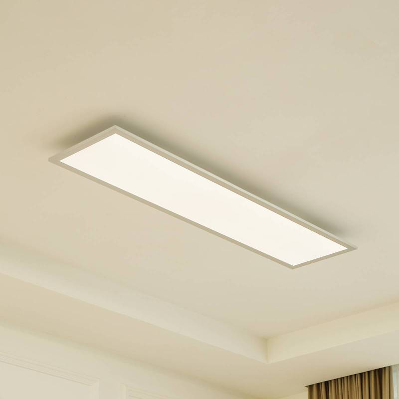 Arcchio LED-Panel Lyndra, 120 cm, silber, Alu, dimmbar, CCT von Arcchio