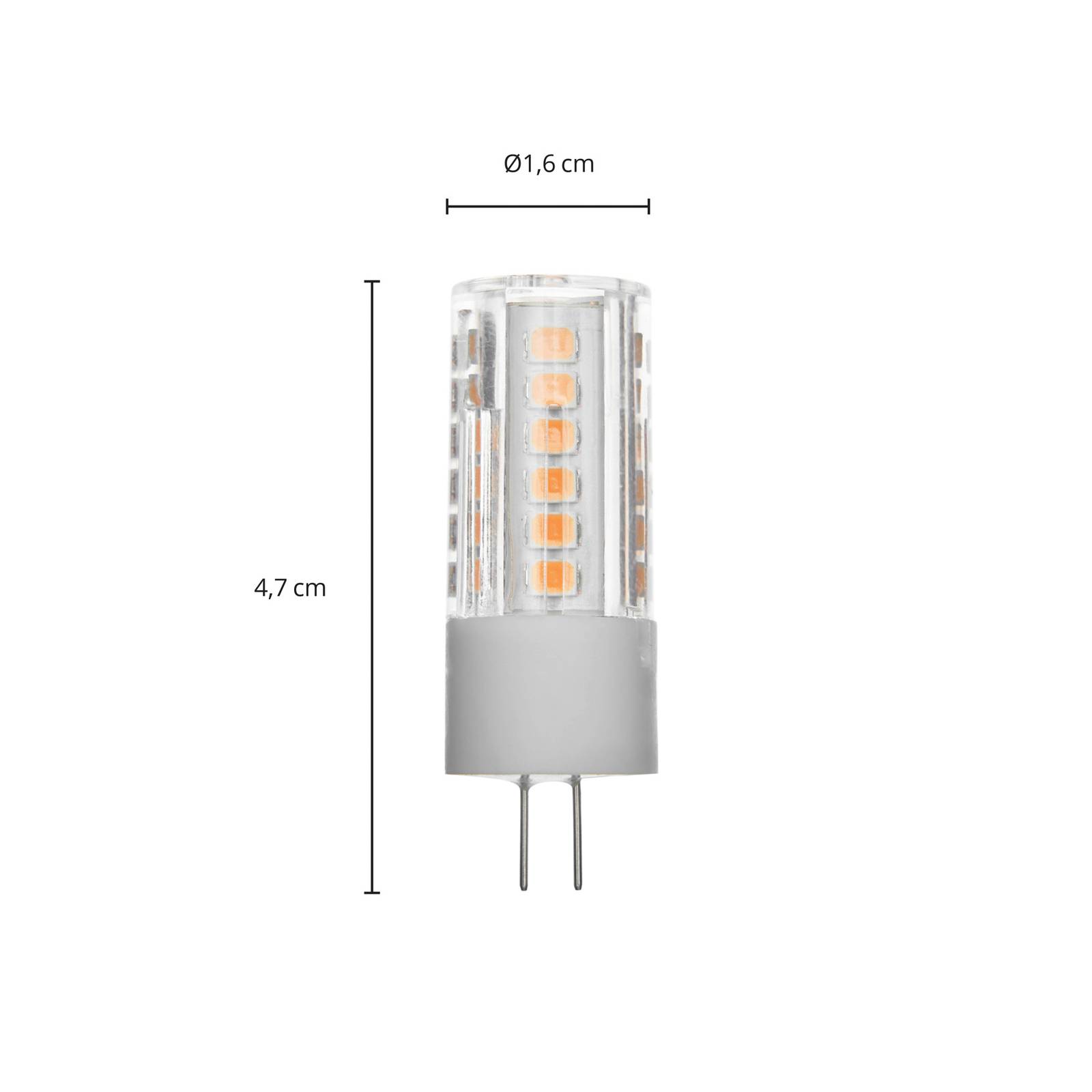 Arcchio LED-Stiftsockellampe G4 3,4W 2.700K 4er von Arcchio