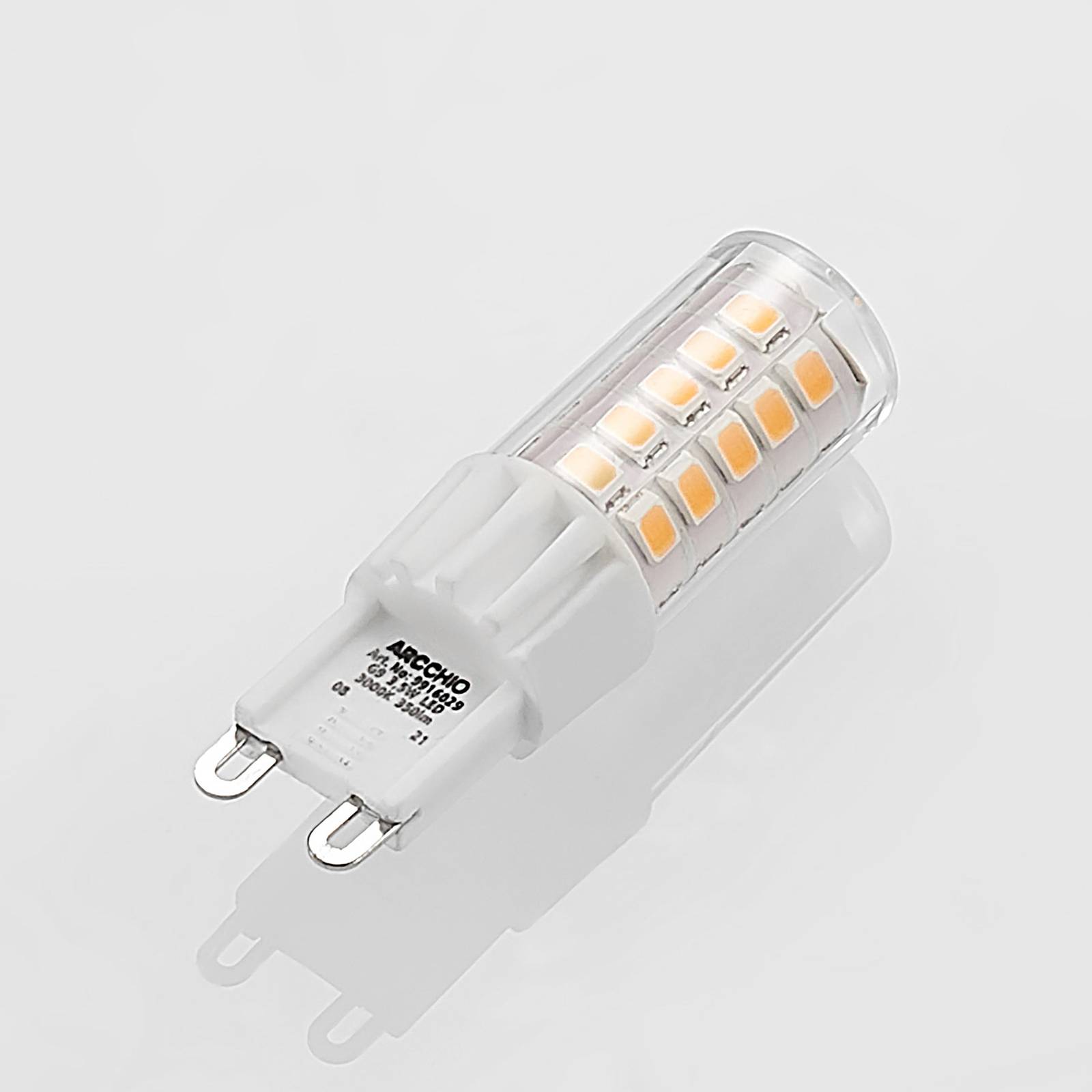 Arcchio LED-Stiftsockellampe G9 3,5W 3.000K von Arcchio