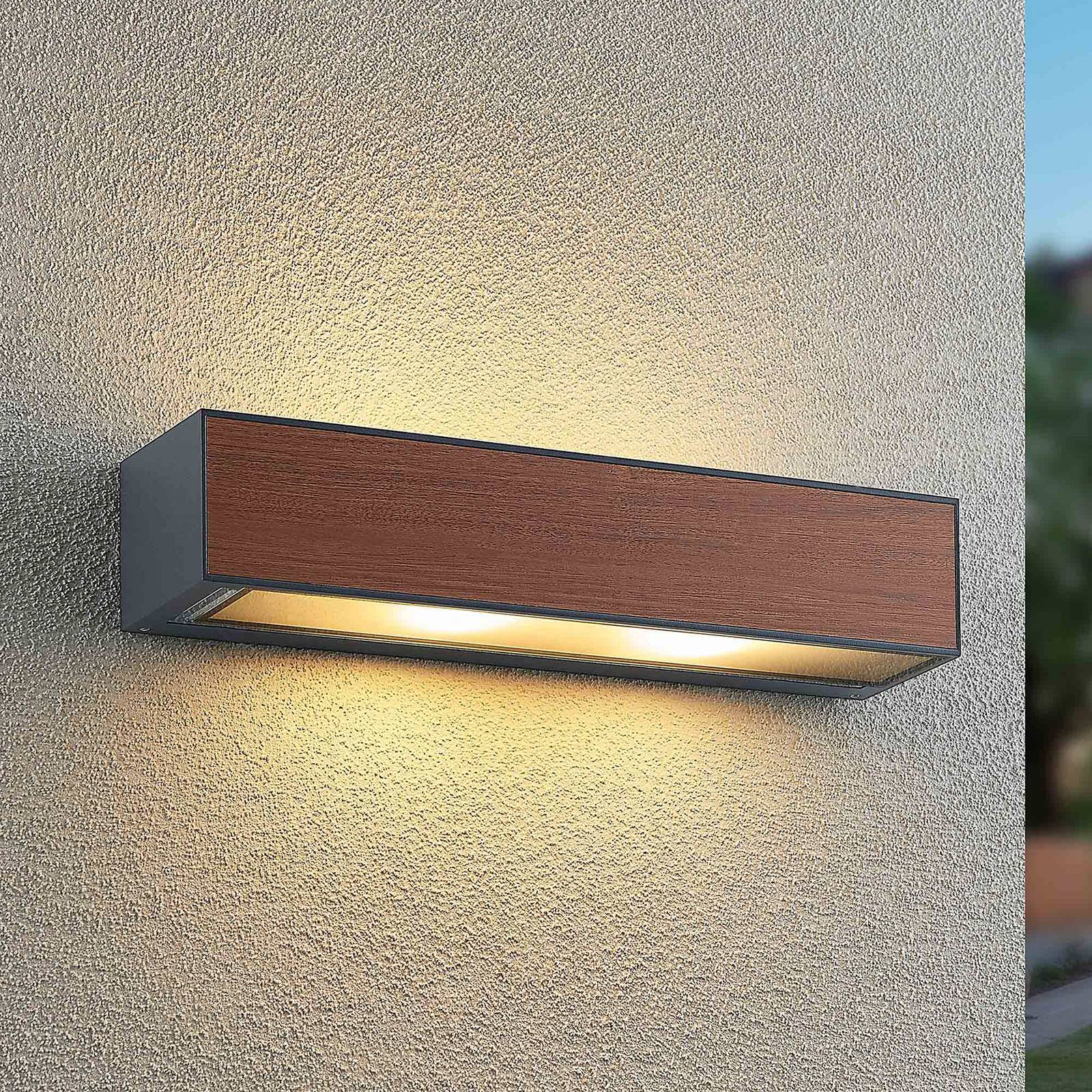 Arcchio Miraz Wandleuchte, E27, Holzoptik Arcchio Miraz Wandleuchte, E27, Holzoptik von Arcchio