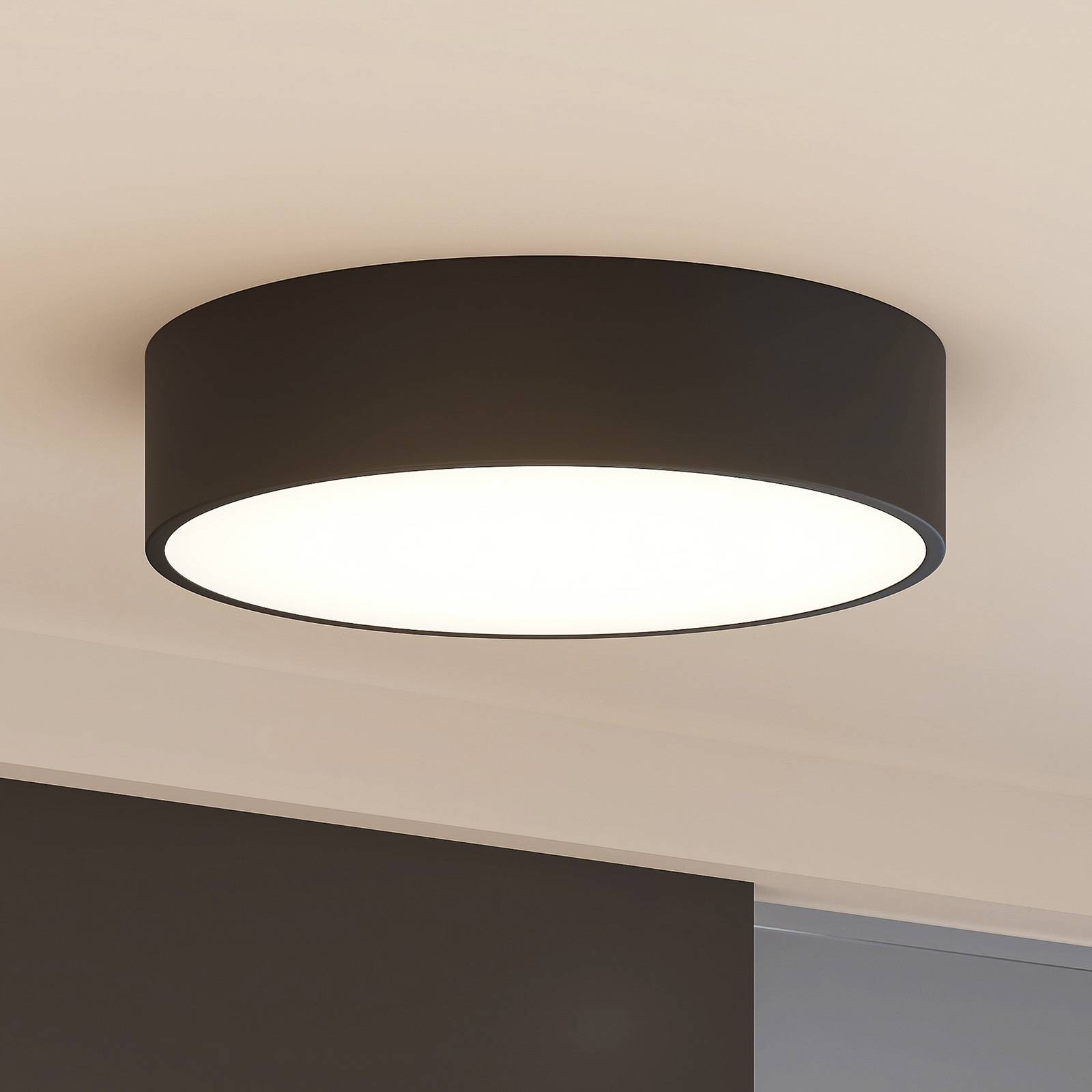 Arcchio Noabelle LED-Deckenlampe, schwarz, 40 cm von Arcchio