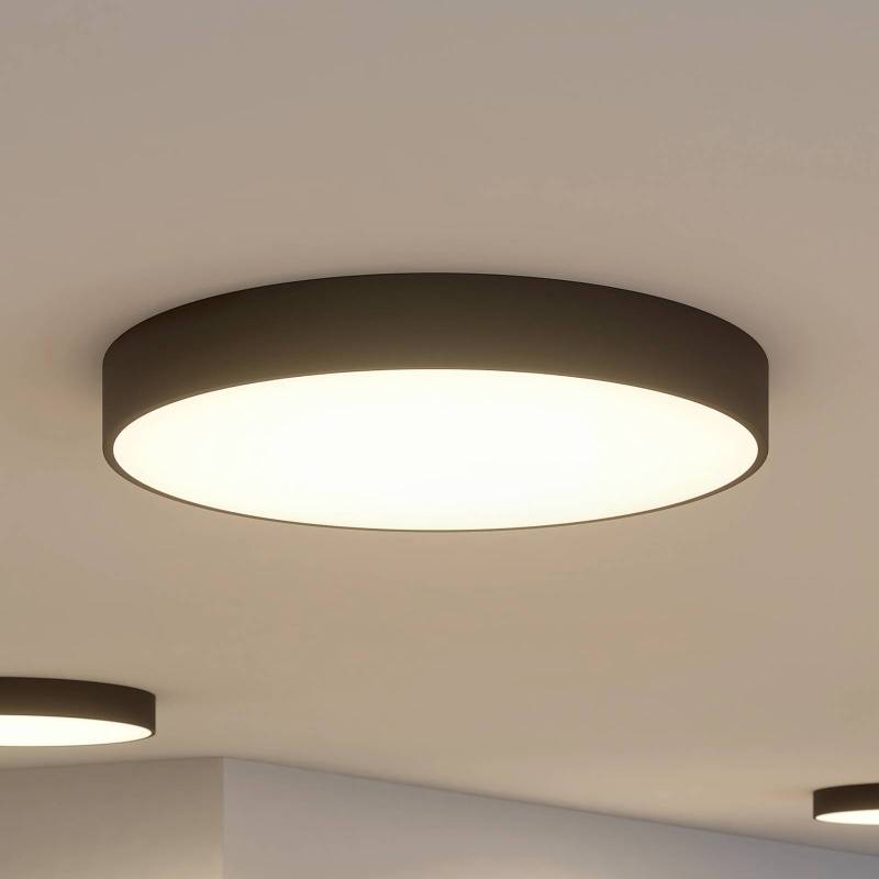 Arcchio LED-Deckenlampe Noabelle, Ø 80 cm, schwarz, Metall von Arcchio