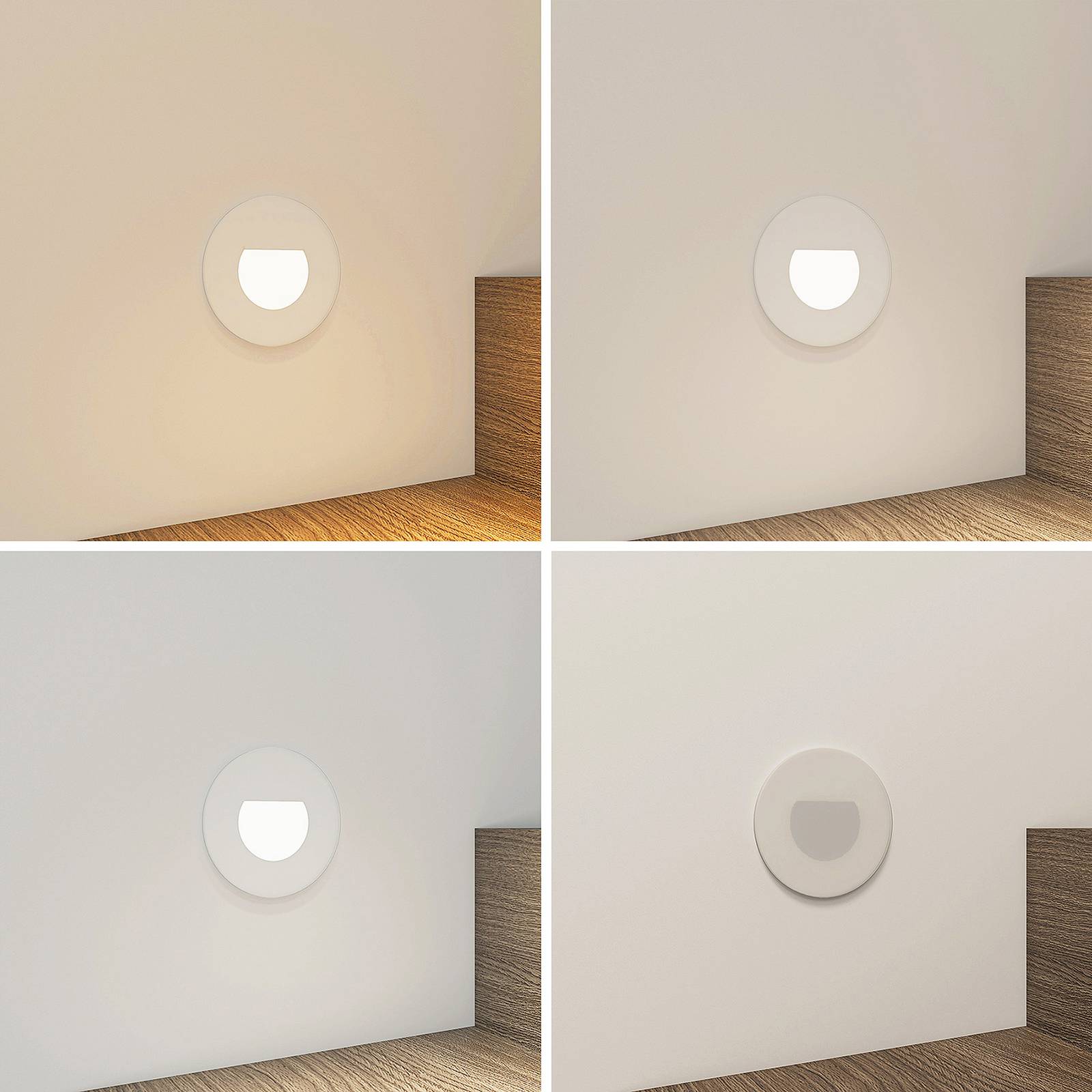 Arcchio Vexi LED-Einbaulampe CCT weiß Ø 7,8 cm von Arcchio
