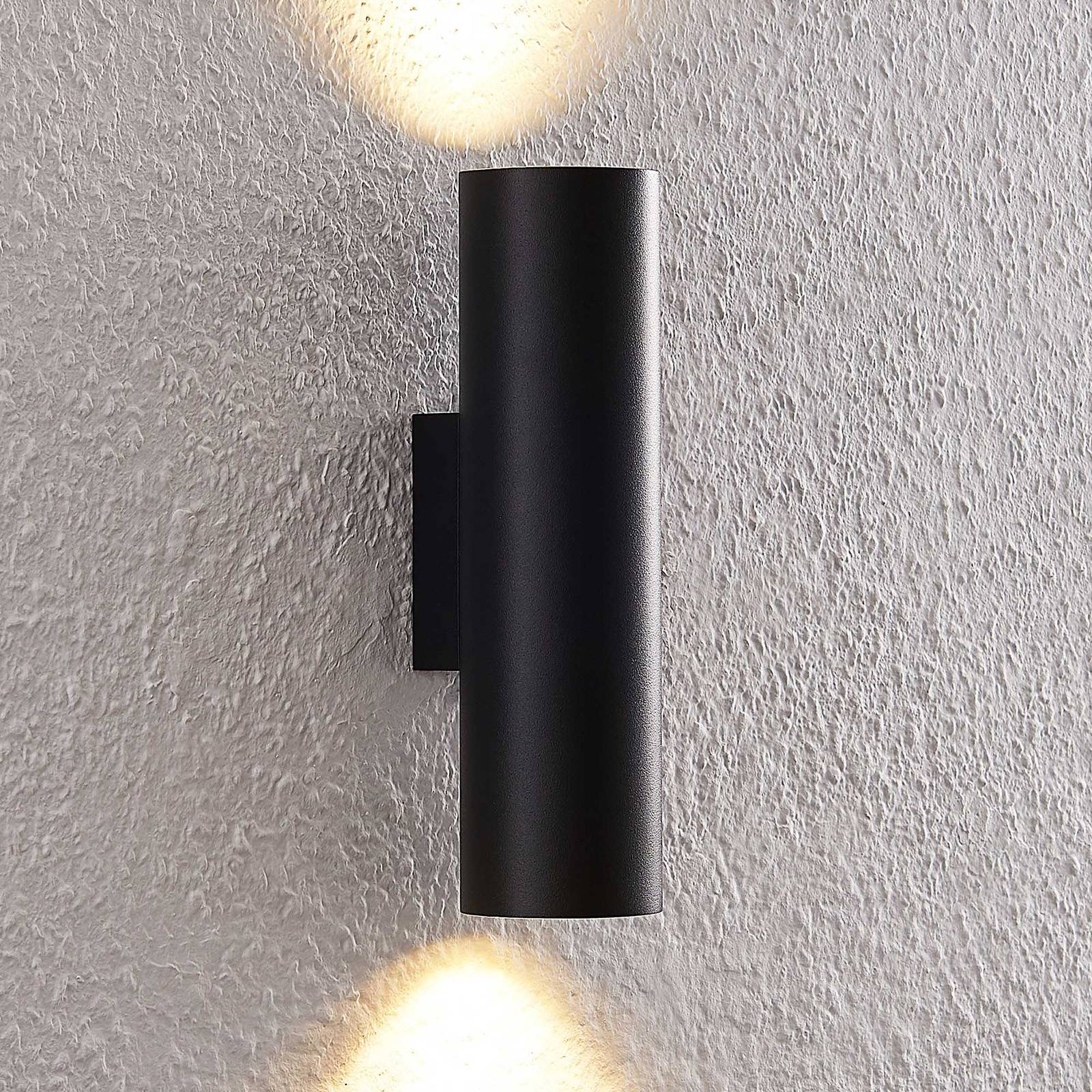 Arcchio Wandleuchte Brinja, schwarz, Metall, up/down, GU10 Arcchio Wandleuchte Brinja, schwarz, Metall, up/down, GU10 von Arcchio