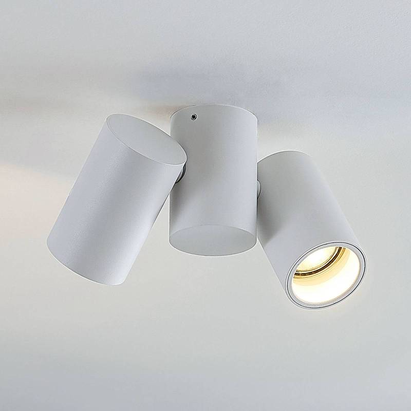 Arcchio Deckenlampe Gesina, 2flg., weiß, Alu, 17,5 cm von Arcchio