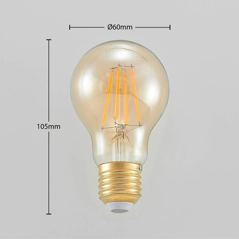 LED-Lampe E27 6,5W 825 amber 3-Step-Dimmer 2er-Set von Arcchio