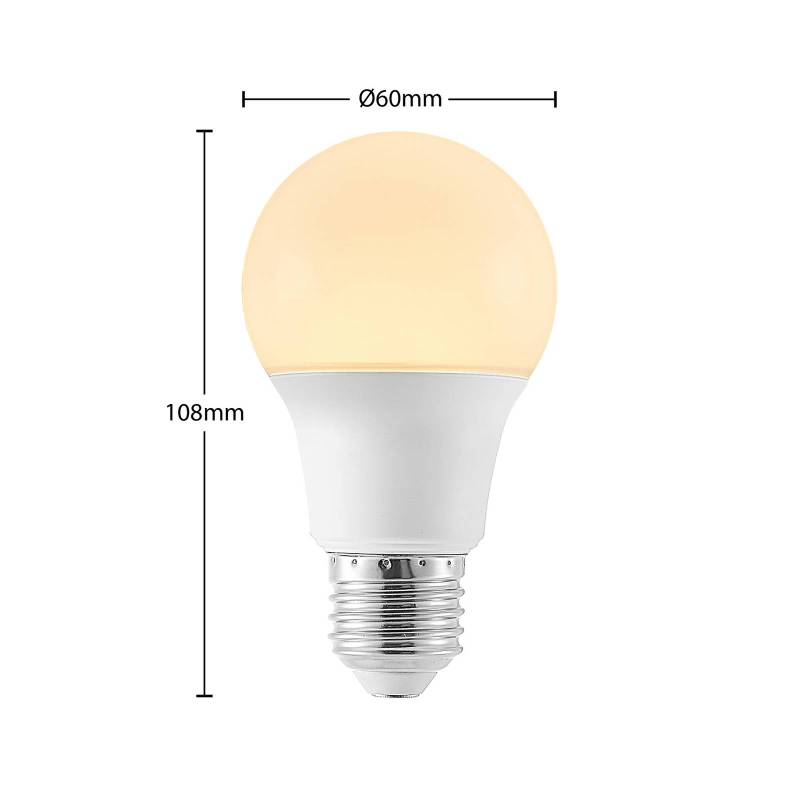 LED-Lampe E27 A60 4,9W 3.000K opal 10er-Set von Arcchio
