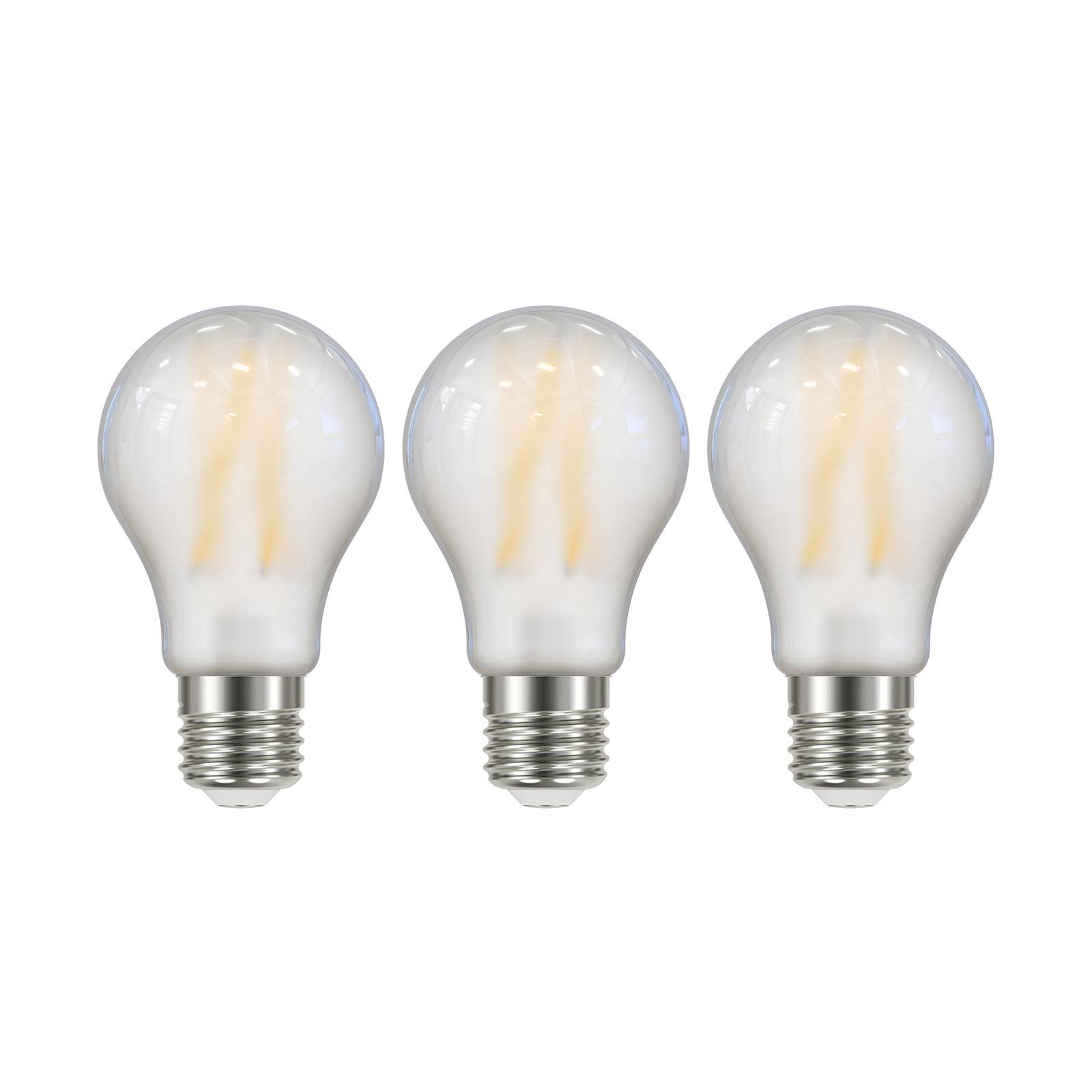 LED-Leuchtmittel Filament matt E27 A60 2,2W 2700K 470lm 3er von Arcchio