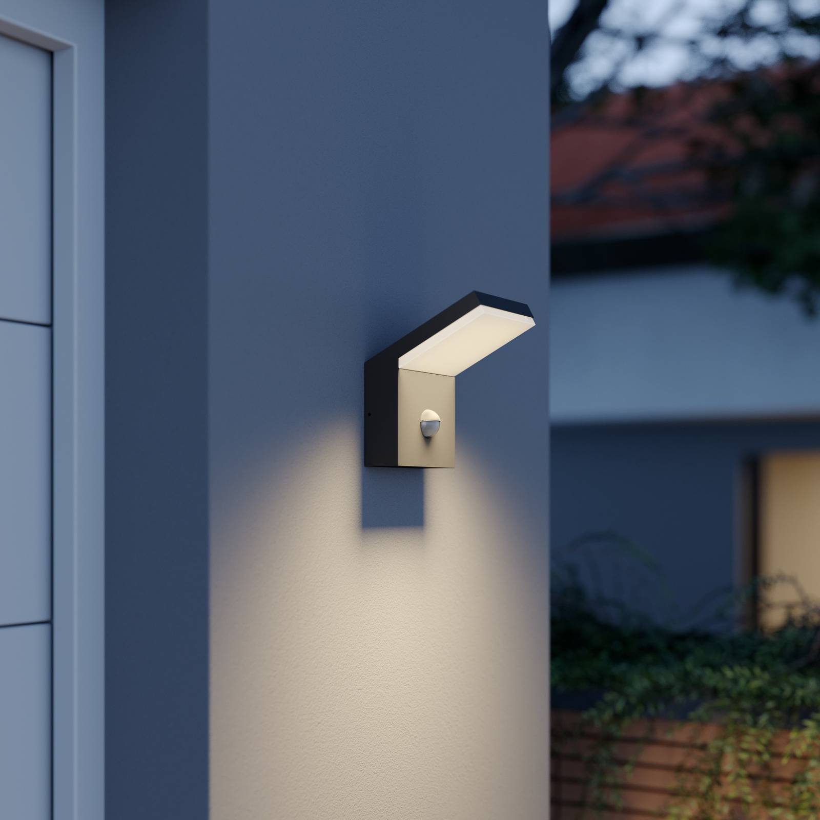 Yolena - LED-Außenwandleuchte mit Sensor von Arcchio