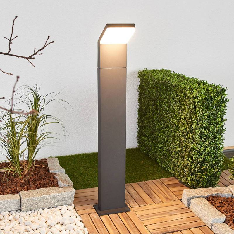 Arcchio LED-Wegeleuchte Yolena, 100 cm, anthrazit, Alu von Arcchio