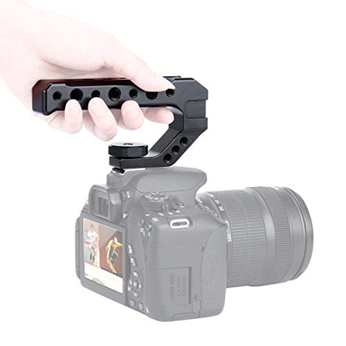 R005 Kamera-Griff oben für Kamera, Käsegriff, universeller Videostabilisierungs-Rig, W 3 Kaltschuh-Adapter zur Montage von Mikrofon, LED-Licht, Monitor, einfach, niedriger Winkel schießt Metall von Arcen