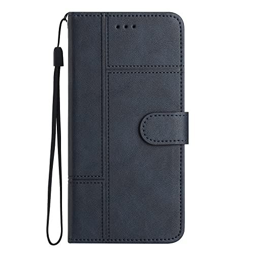 Archi Klapphüllen Kompatibel für iPhone 13 Mini Lederhülle, Magnet Brieftasche Handytasche Schutzhülle Etui Stoßfeste Cover Flip Case Wallet Standfunktion (Blau) von Archi