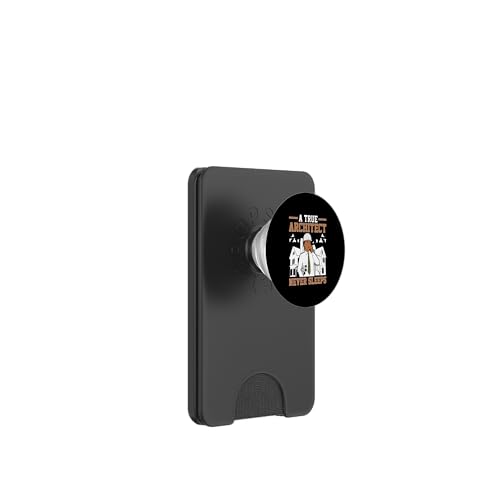 Architekt: A True Architect Never Sleeps PopSockets PopWallet für MagSafe Architekt: A True Architect Never Sleeps PopSockets PopWallet für MagSafe von Architecture Student Designs For An Architect