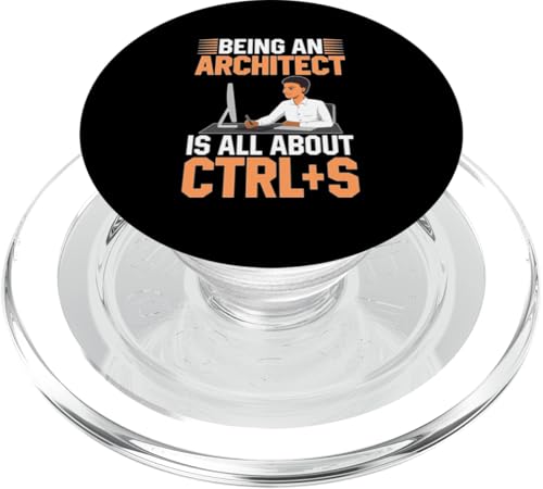 Architekt: Being An Architect Is All About CTRL+S PopSockets PopGrip für MagSafe Architekt: Being An Architect Is All About CTRL+S PopSockets PopGrip für MagSafe von Architecture Student Designs For An Architect