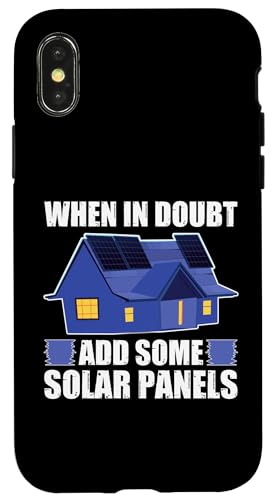 Architekt: Fügen Sie im Zweifel einige Solarmodule hinzu Hülle für iPhone X/XS Architekt: Fügen Sie im Zweifel einige Solarmodule hinzu Hülle für iPhone X/XS von Architecture Student Designs For An Architect