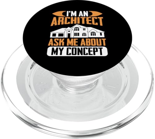 Architekt: Ich bin ein Architekt - Fragen Sie mich nach meinem Konzept PopSockets PopGrip für MagSafe Architekt: Ich bin ein Architekt - Fragen Sie mich nach meinem Konzept PopSockets PopGrip für MagSafe von Architecture Student Designs For An Architect