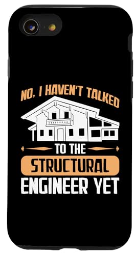 Architekt: Ich habe noch nicht mit dem Statiker gesprochen Hülle für iPhone SE (2020) / 7 / 8 von Architecture Student Designs For An Architect