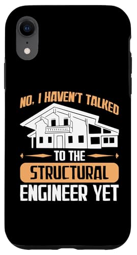 Architekt: Ich habe noch nicht mit dem Statiker gesprochen Hülle für iPhone XR Architekt: Ich habe noch nicht mit dem Statiker gesprochen Hülle für iPhone XR von Architecture Student Designs For An Architect