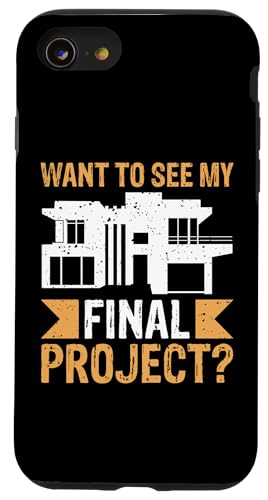 Architekt: Möchten Sie mein endgültiges Projekt sehen? Hülle für iPhone SE (2020) / 7 / 8 von Architecture Student Designs For An Architect