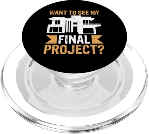 Architekt: Möchten Sie mein endgültiges Projekt sehen? PopSockets PopGrip für MagSafe Architekt: Möchten Sie mein endgültiges Projekt sehen? PopSockets PopGrip für MagSafe von Architecture Student Designs For An Architect