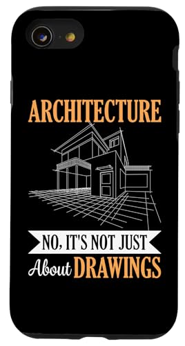 Architektur: Nein, es geht nicht nur um Zeichnungen Hülle für iPhone SE (2020) / 7 / 8 von Architecture Student Designs For An Architect