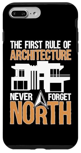 Die erste Regel der Architektur: Vergiss niemals den Norden Hülle für iPhone 7 Plus/8 Plus von Architecture Student Designs For An Architect