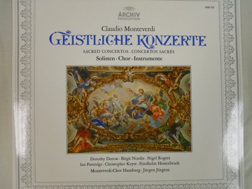 Claudio Monteverdi: Geistliche Konzerte [Vinyl] von Archiv Produktion