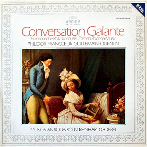 François-André Danican Philidor: Conversation Galante (Französische Rokokomusik ? French Rococo Music) [Vinyl] von Archiv Produktion