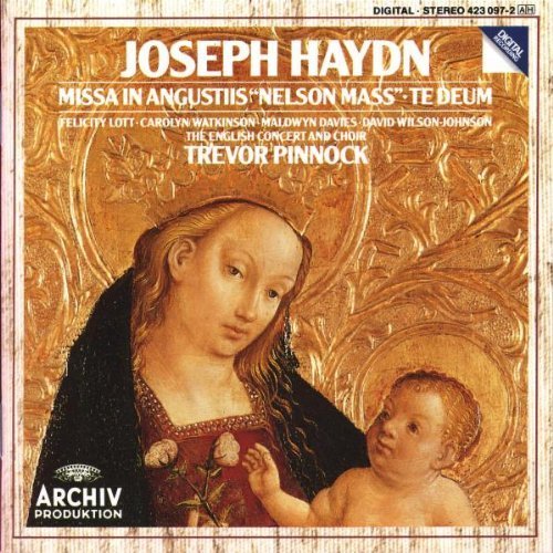 Haydn: Missa in Angustiis "Nelson Mass" - Te Deum / Lott, Watkinson, M. Davies, Wilson-Johnson; Pinnock (1990) Audio CD von Archiv Produktion