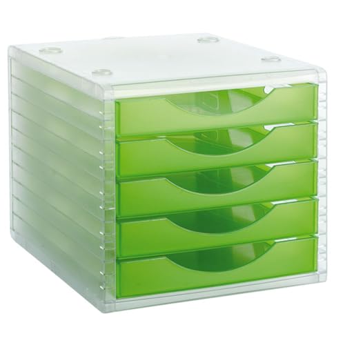 ARCHIVO 2000 4005 TL Modul Ordnungssystem 5 Schubladen, grün ARCHIVO 2000 4005 TL Modul Ordnungssystem 5 Schubladen, grün von Archivo 2000