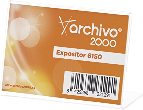 Archivo 2000 131842 - Präsentationsständer Preise 33 x 90 x 63 mm von Archivo 2000