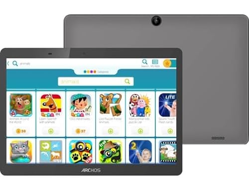 Touch-Tablet ARCHOS KID 101 HD 10,1 RAM 3 GB 32 GB Anthrazit + blaue Silikonhülle von Archos