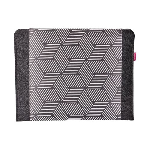 Arco Design Laptop Sleeve 11" Tasche für Notebook Notebookhülle Notebooktasche Filzhülle Filztasche (11", Cube) von Arco Design