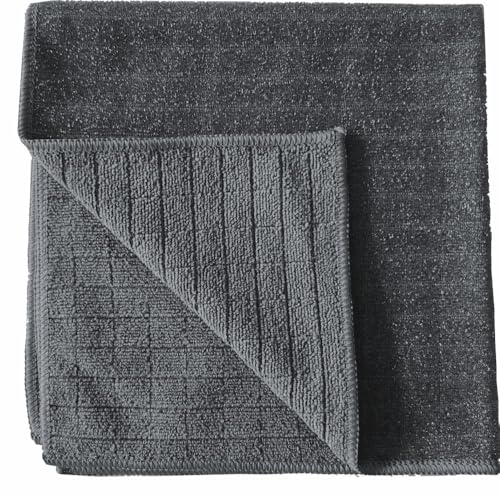 ARCORA | SCRUB & CLEAN 2N1 MICROFASERTUCH | 40 X 40 CM | GRAU von Arcora