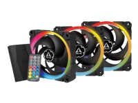 ARCTIC BioniX P120 A-RGB 120 mm Lüfter optimiert für statischen Druck mit A-RGB, Ventilator, 12 cm, 2300 RPM, 0,45 Sone, 48 cfm, 81,55 m³/h von Arctic Cooling