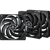 ARCTIC Gehäuselüfter P12 Slim PWM PST 120 mm schwarz  4-pin 3er Set von Arctic