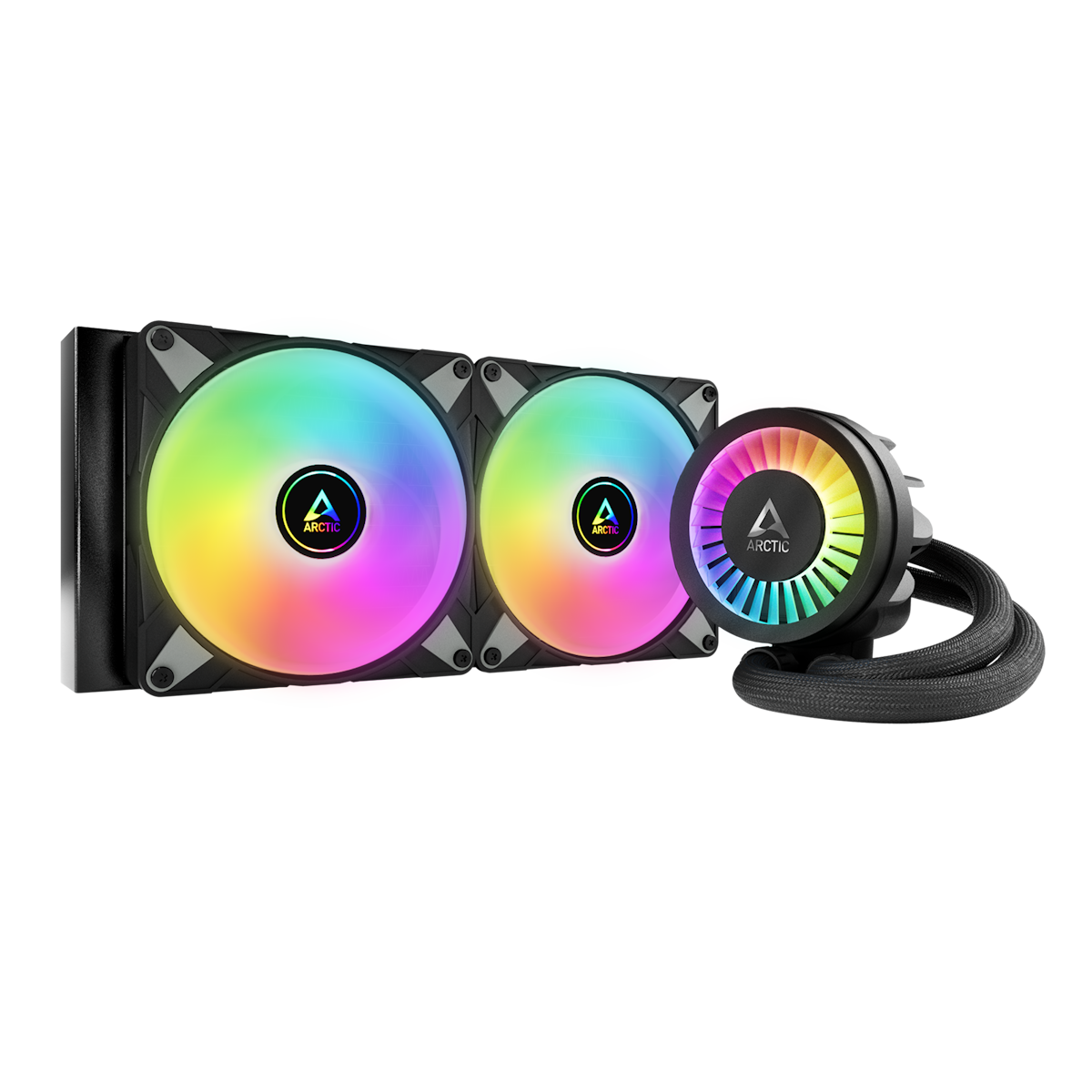 ARCTIC Liquid Freezer III 280 A-RGB Black | AiO-Wasserkühlung von Arctic