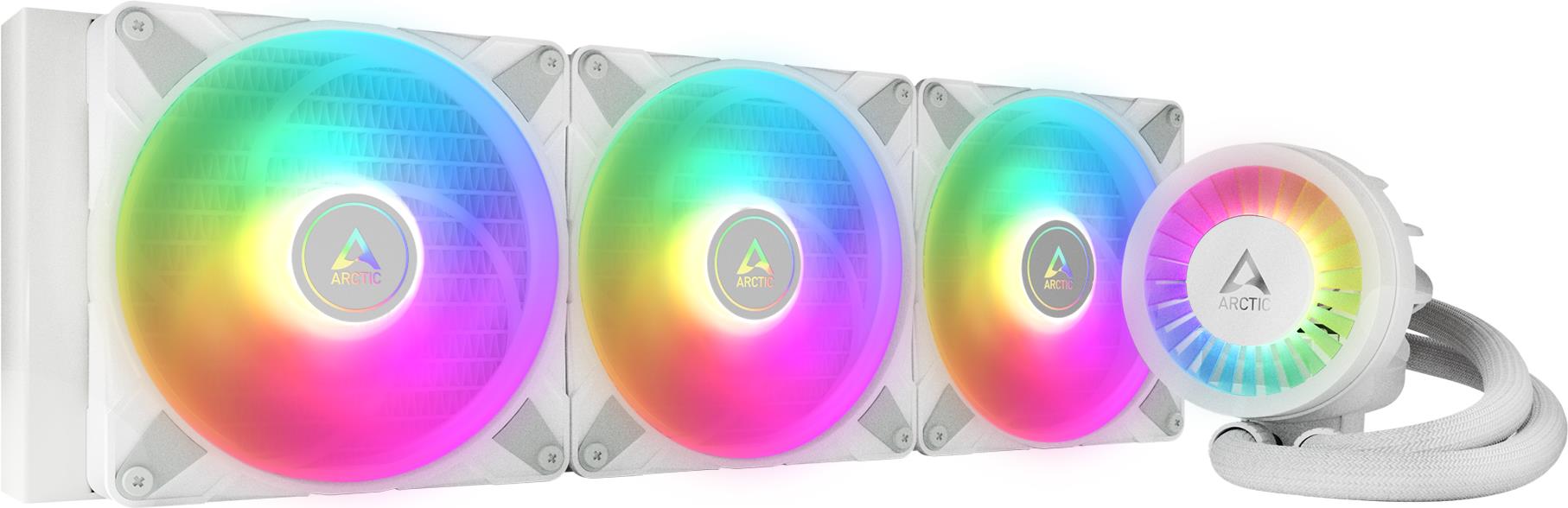 ARCTIC Liquid Freezer III 420 A-RGB - Multikompatibler All-in-One CPU-Wasserkühler mit A-RGB (ACFRE00153A) von Arctic