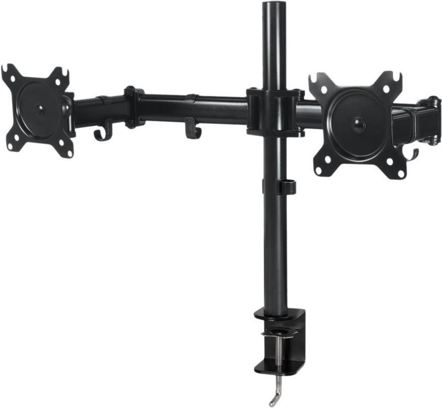 ARCTIC Z2 basic - Befestigungskit - einstellbarer Arm - für 2 Monitore - Schwarz - Bildschirmgröße: 33-68.6 cm (13-27) - Tischmontage von Arctic