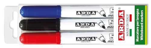 ARDA Set mit 3 Markern für weiße Tafel, trocken abwischbar von Arda