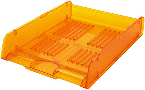 Arda tr25310 – Schreibtisch Tabletts (orange, Polystyrol, 260 x 340 x 60 mm) von Arda