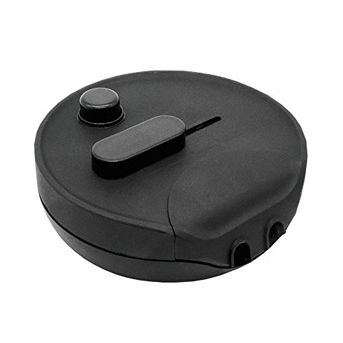 Fußdimmer 60-300W Schwarz Rund Universal-Dimmer Dimmer Halogen und Glühlampen 230V Mod. 1012S Fußdimmer 60-300W Schwarz Rund Universal-Dimmer Dimmer Halogen und Glühlampen 230V Mod. 1012S von Arditi Lighting Components